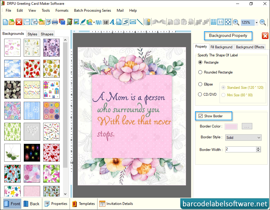 Greeting Card Maker Software