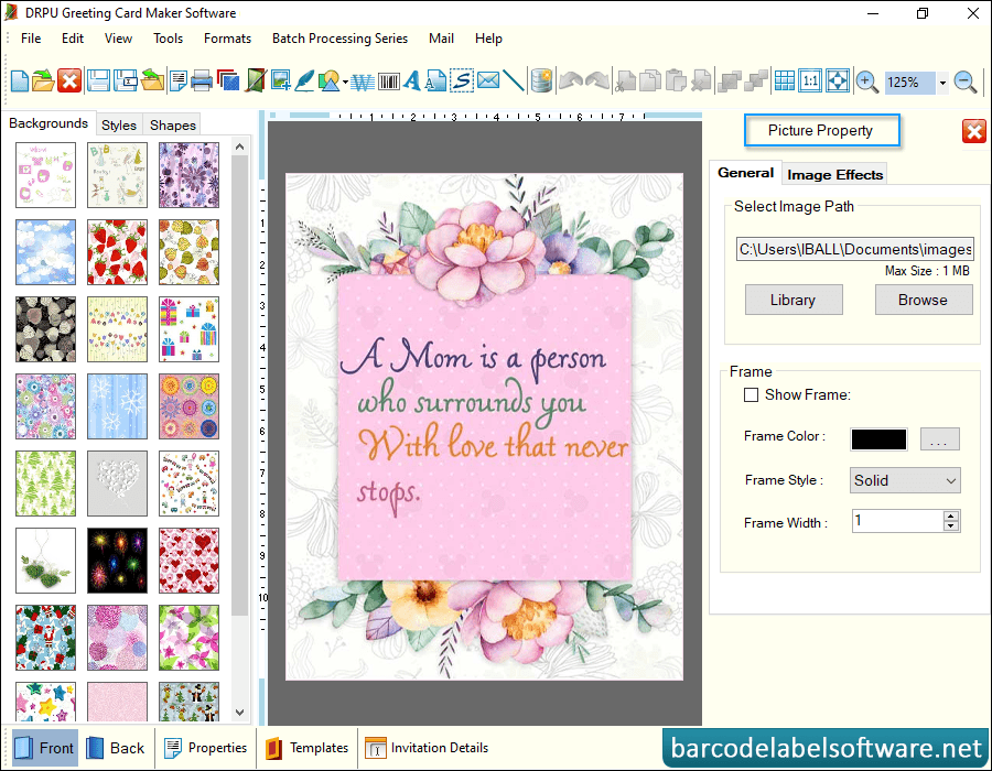 Greeting Card Maker Software