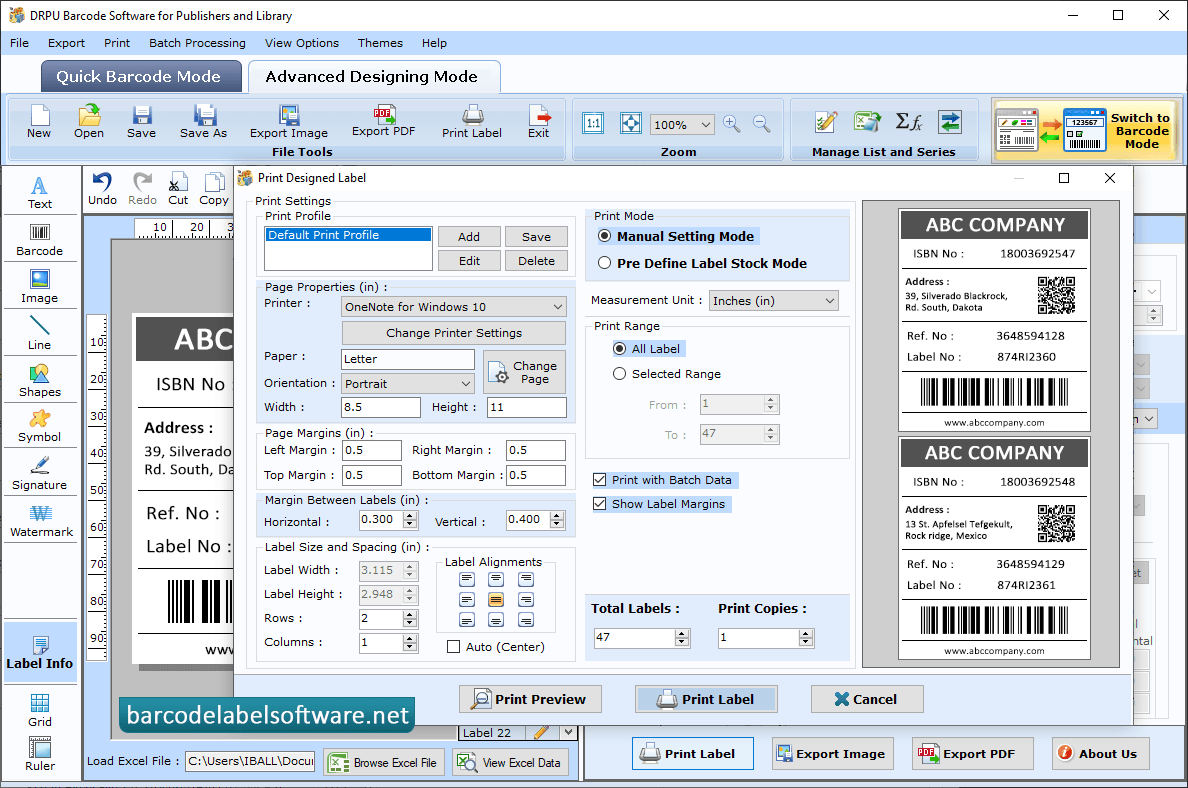 Barcode Software for Publishers
